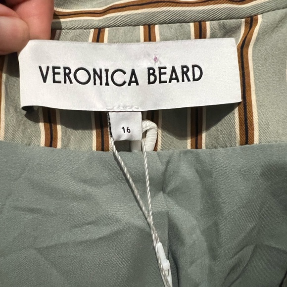 NWT VERONICA BEARD Kiernan Dickey Double-Breasted Striped Blazer 16 - Picture 13 of 15